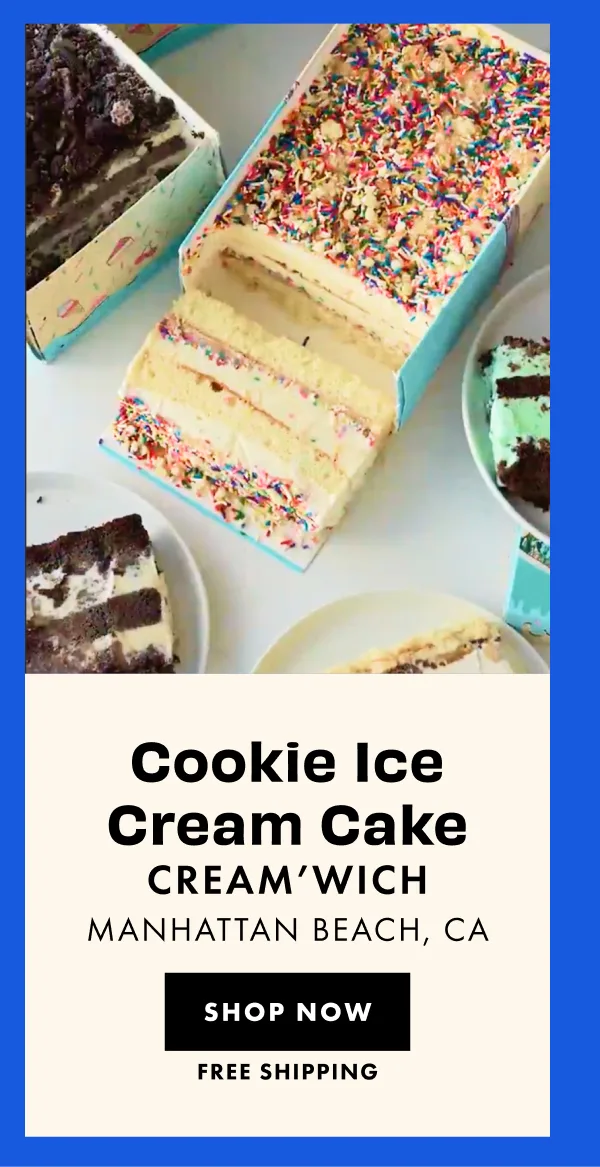 Cream'wich Ice Cream Cake