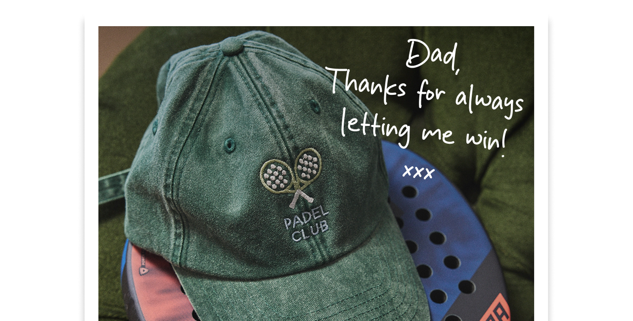 Personalised Forest Green Padel Club Cap
