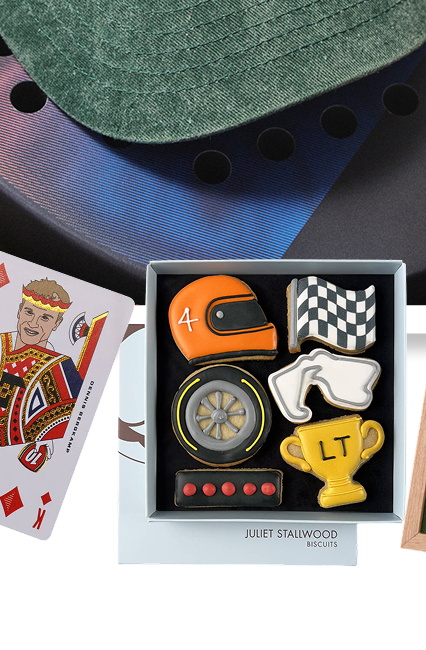 Motor Racing Vanilla Biscuit Box