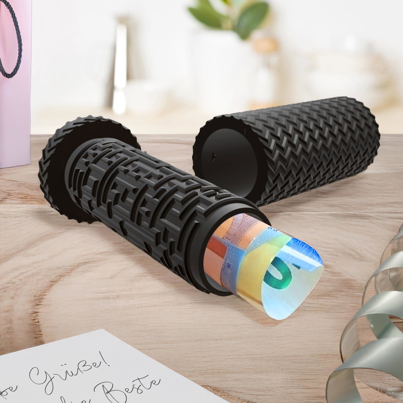 Image of Labyrinthbox Röhre – Kniffelige Geschenkverpackung