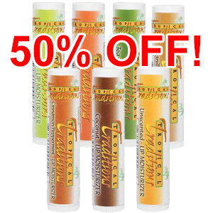 Lip Moisturizers with Virgin Coconut Oil