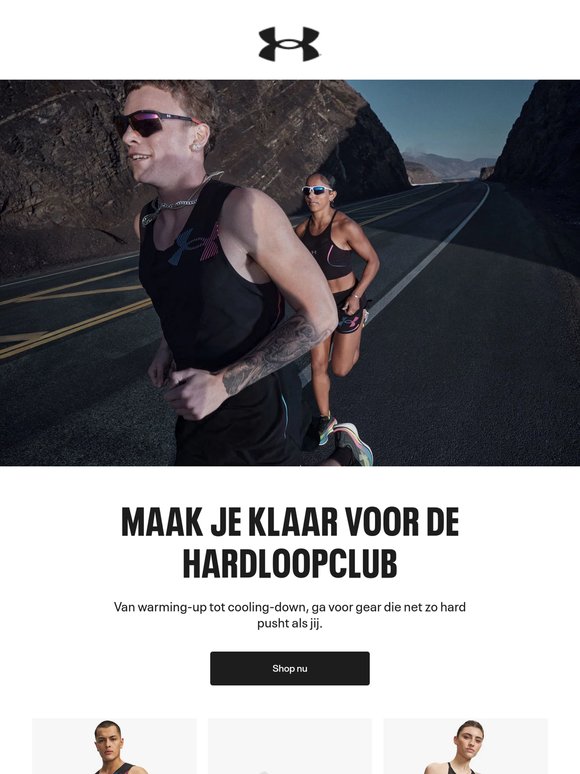 Gear gemaakt voor de hardloopclub