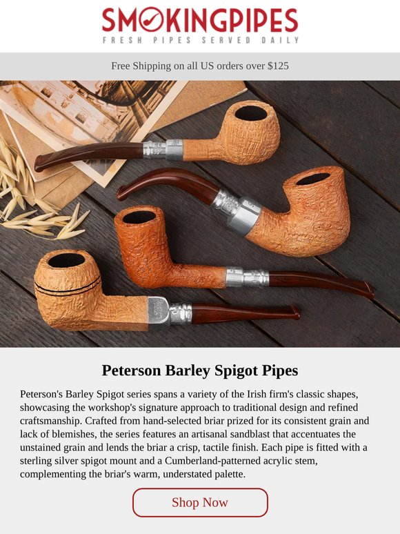 Peterson Barley Spigot | Artisanal Sandblasting