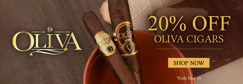 20% Off MSRP on Oliva Cigars