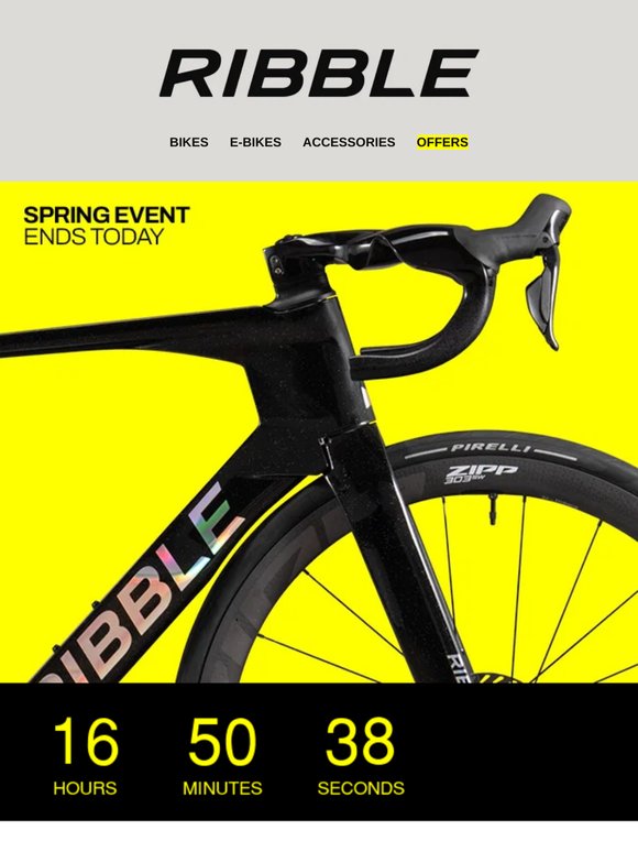 Don’t miss out. Offers end today ⌛