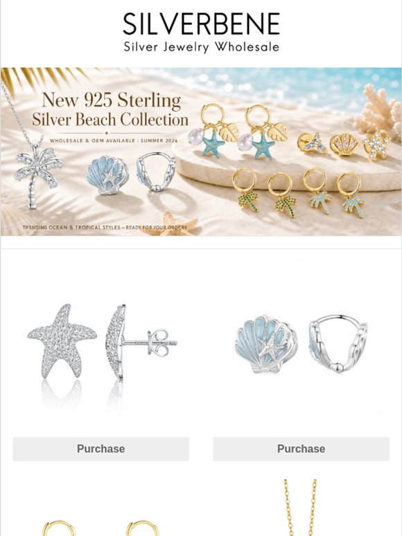 New Summer 925 Silver Jewelry Arrivals