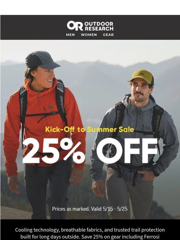 Your Summer Hiking Kit Starts Here