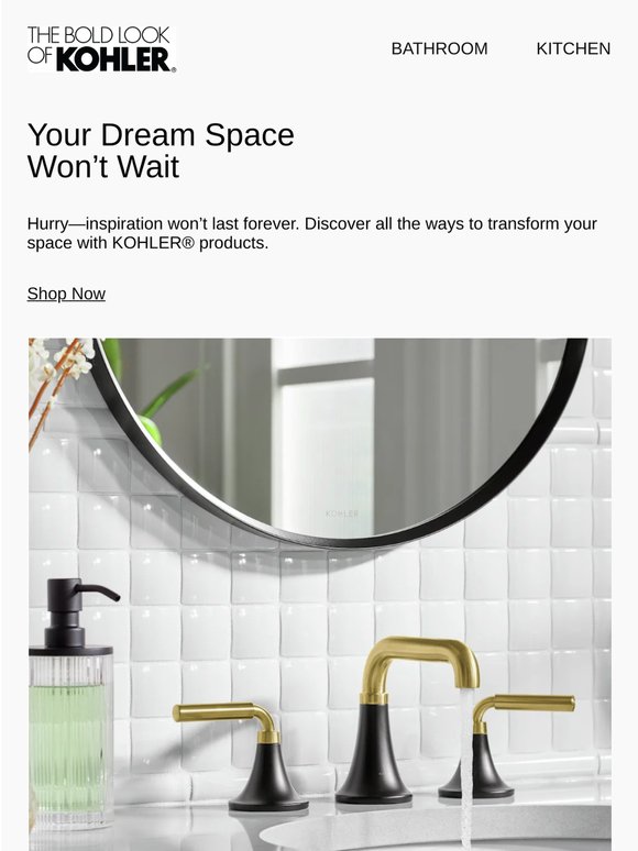 Design The Home You've Always Wanted with KOHLER