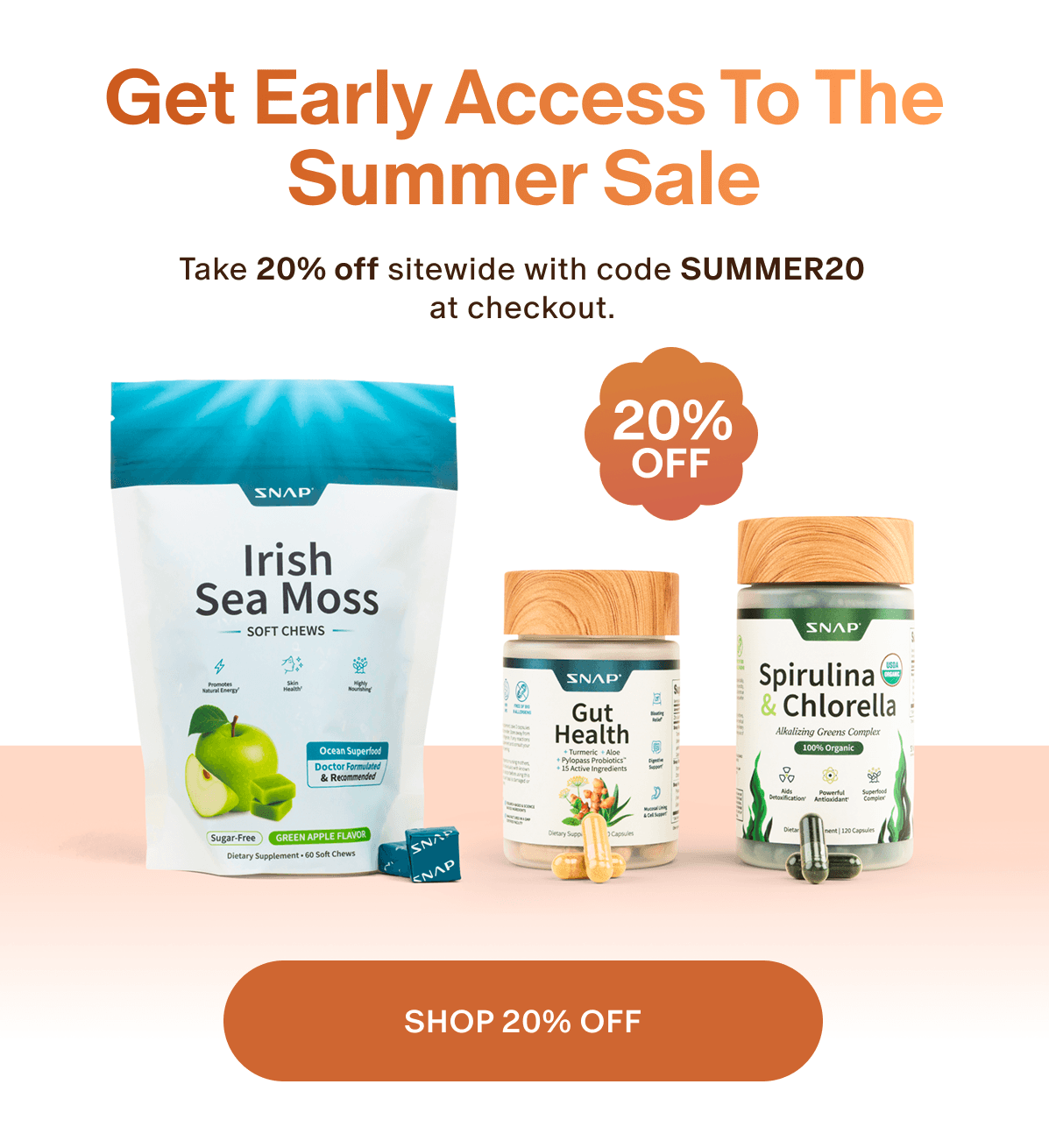 Early access to the summer sale