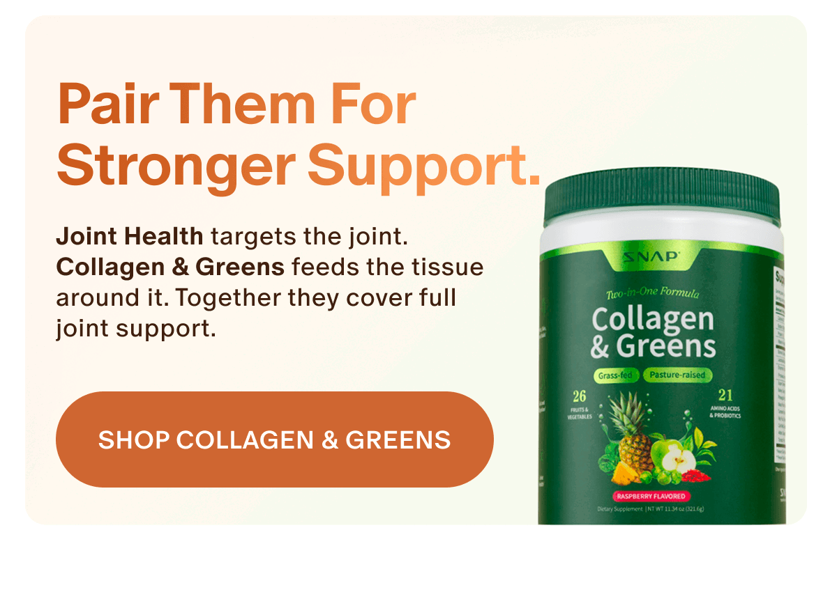 Pair them for stronger support