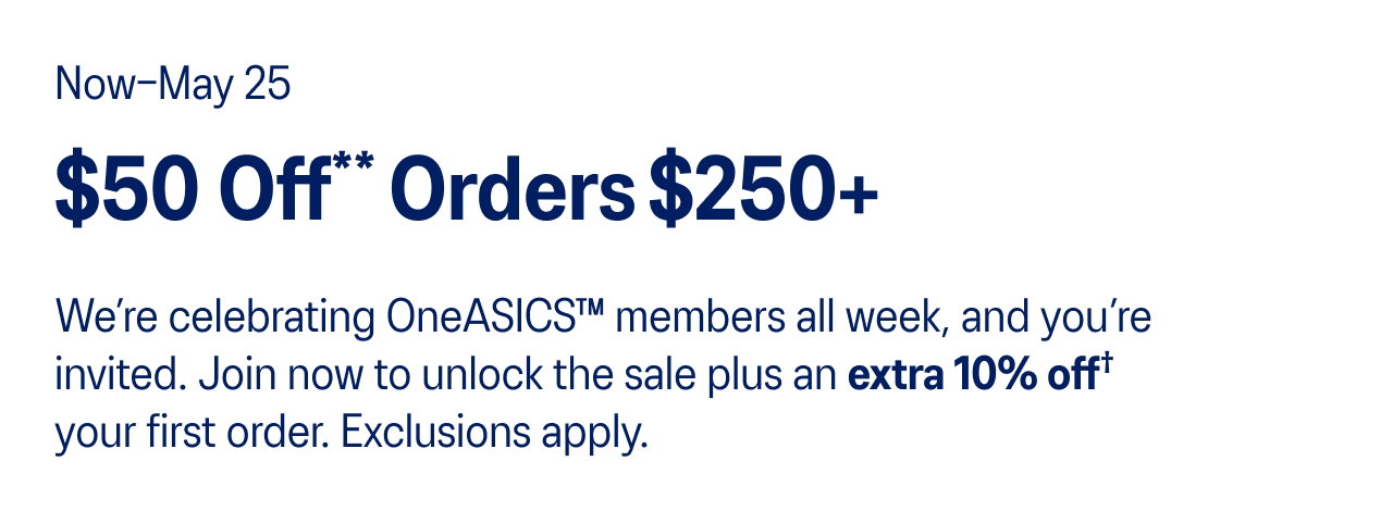 $50 off Order $250+