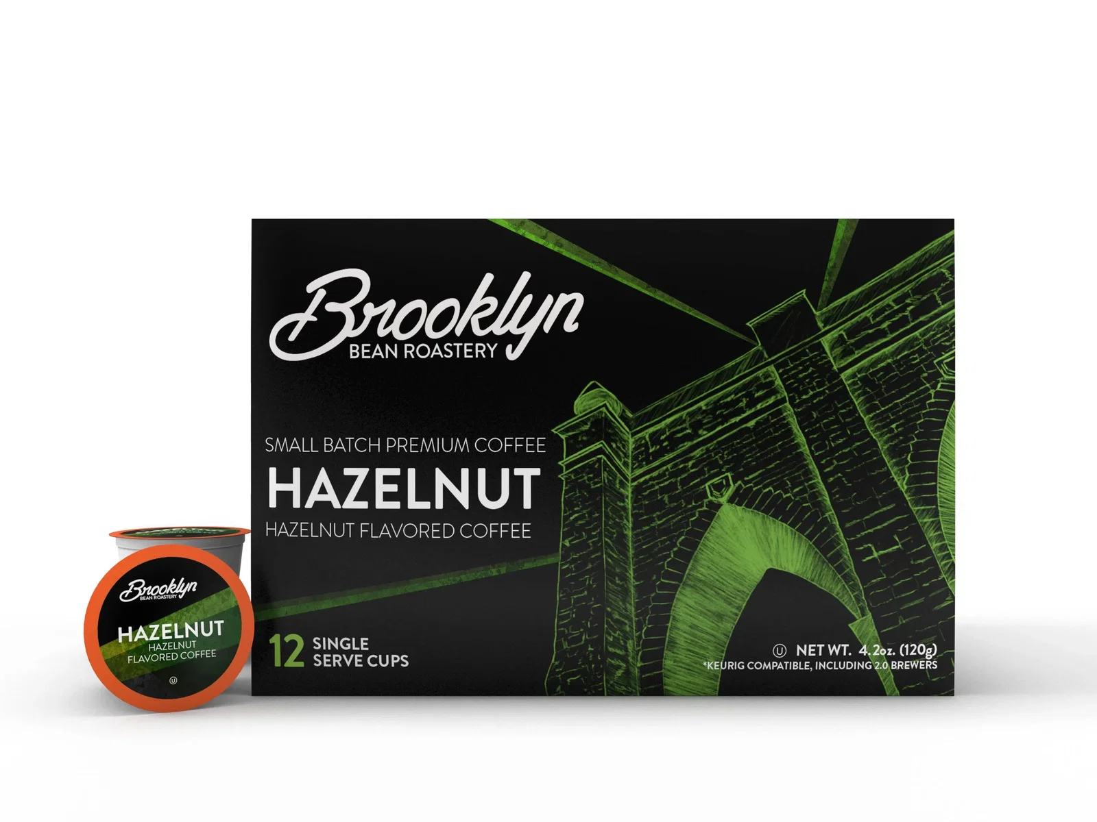 Image of Hazelnut Flavored Coffee - 12 Pods
