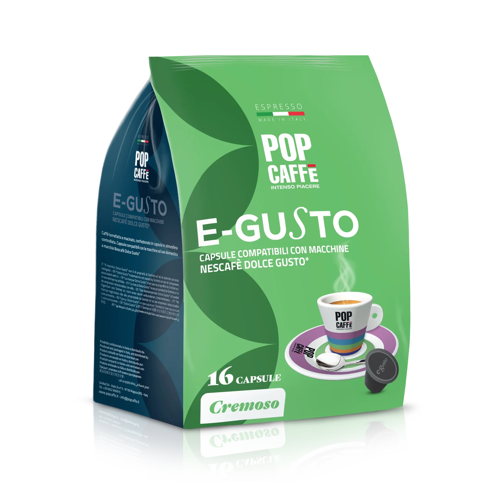 Image of E-Gusto Cremoso - 16 Pods