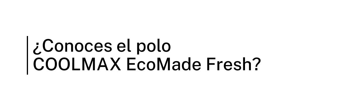 POLOS COOLMAX