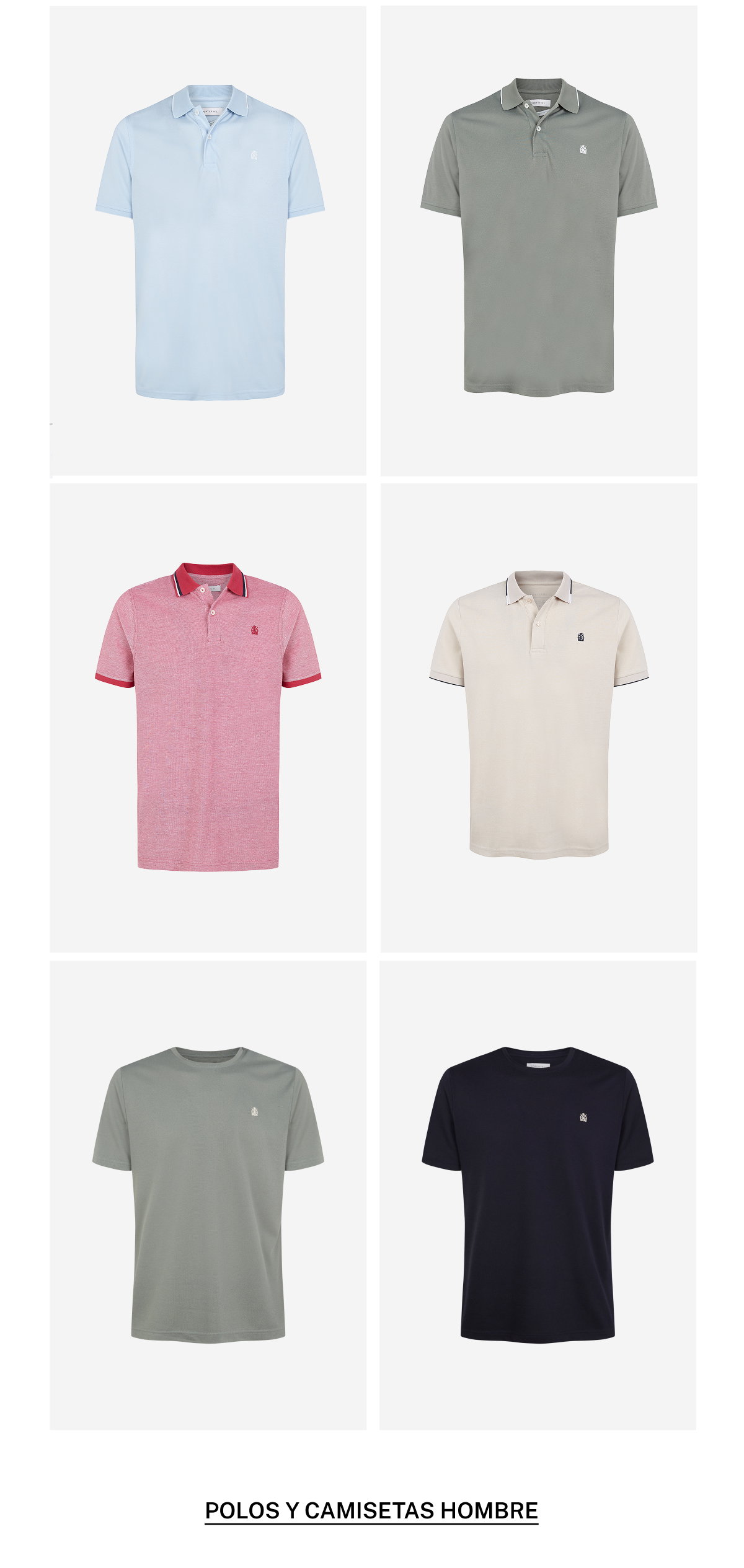 POLOS Y CAMISETAS