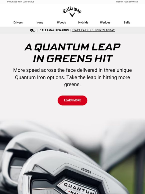 Get The Irons You've Been Craving |  30-Day Money Back Guarantee.