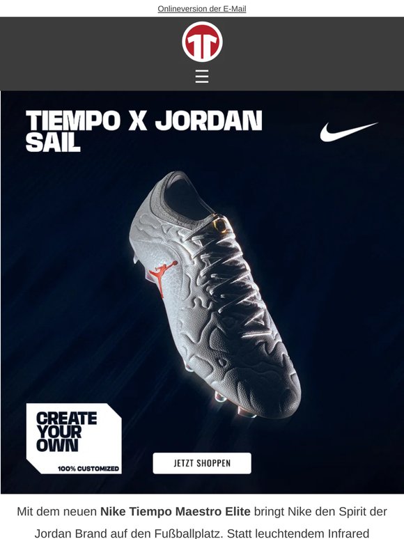 Jordan-Mindset trifft Tiempo-Kontrolle – jetzt im exklusiven Sail Cremeweiß⚡