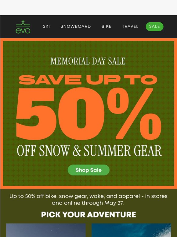 🎉 Memorial Day Sale Starts Now