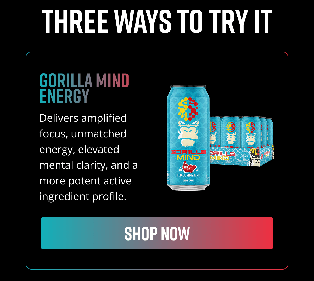 Shop Now - Gorilla Mind