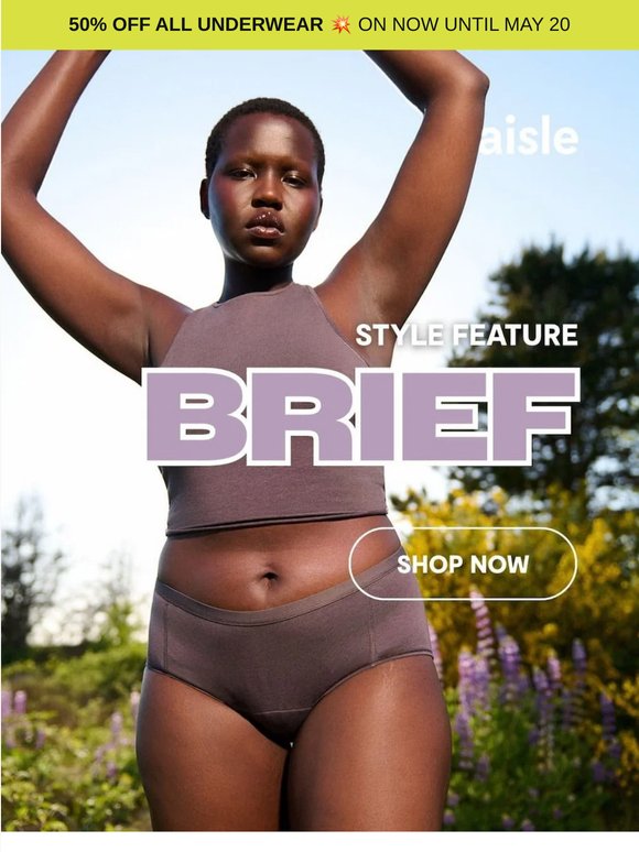 High-Rise Leakproof Briefs From $19