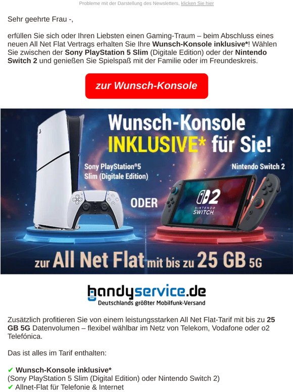 Wunsch-Konsole inklusive: PS5 oder Switch 2 sichern!