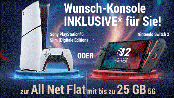Wunsch-Konsole für Sie inklusive!