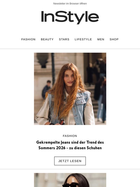 Gekrempelte Jeans sind der Trend des Sommers & zu diesen Schuhen tragen wir sie