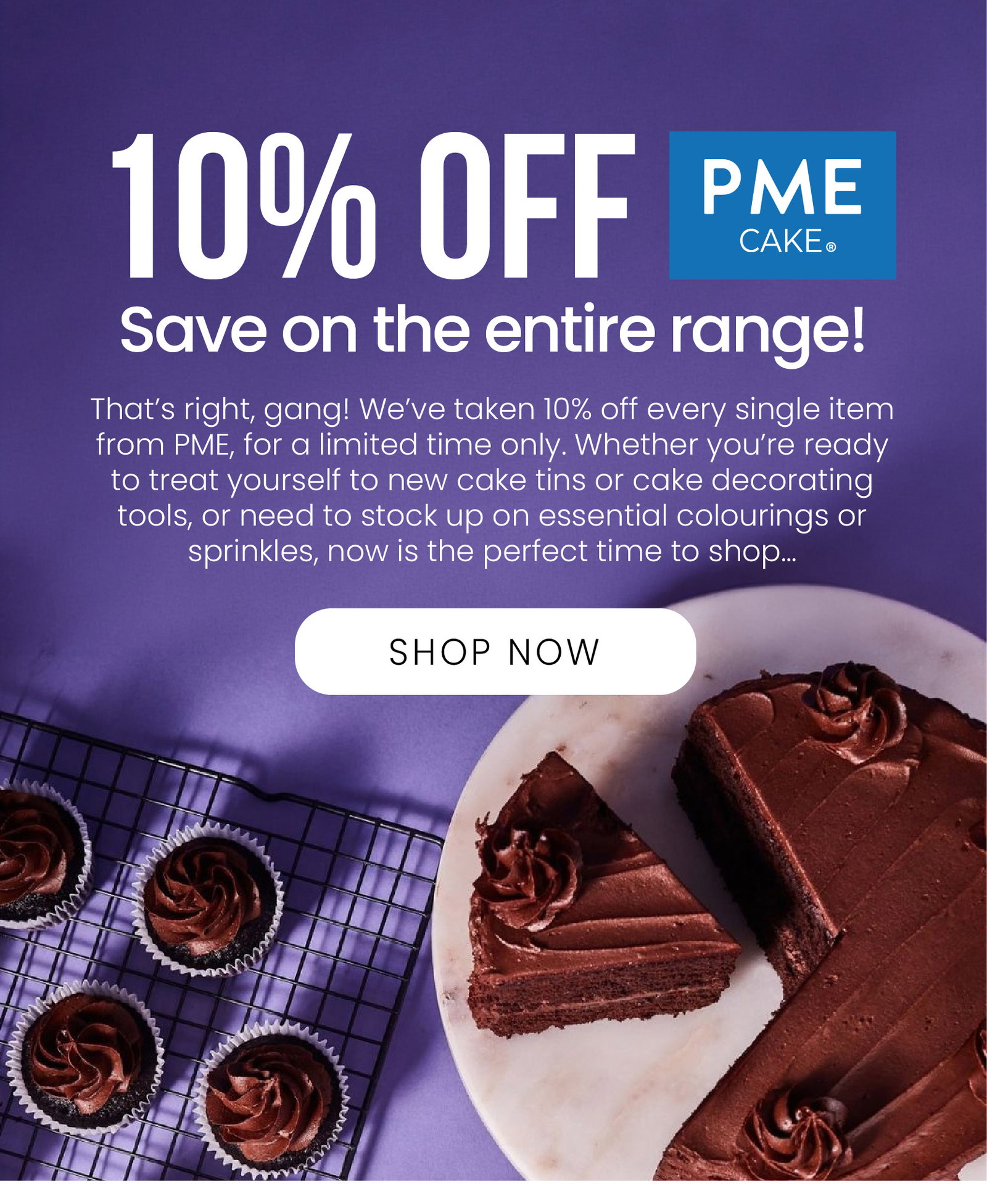 10% Off PME | Save on the entire range | Shop now