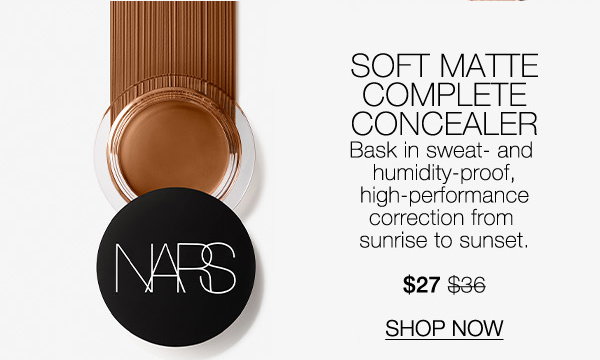 Slot 4: Bask in the sweat- and humidity-proof, high-performance correction of Soft Matte Complete Concealer. $27 $36 