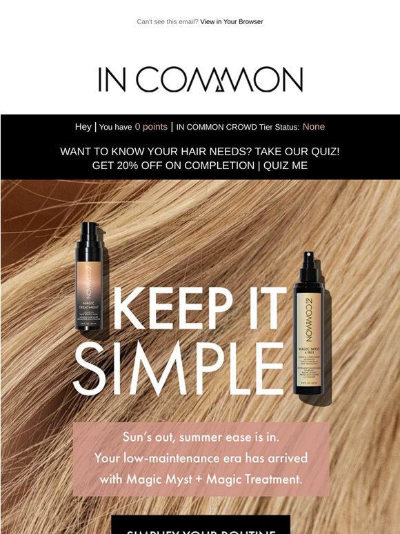 Your Low-maintenance Hair Era is Here