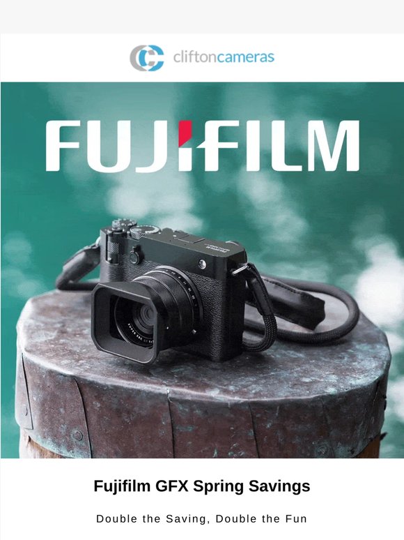 Save Big on Fujifilm This Spring 💸