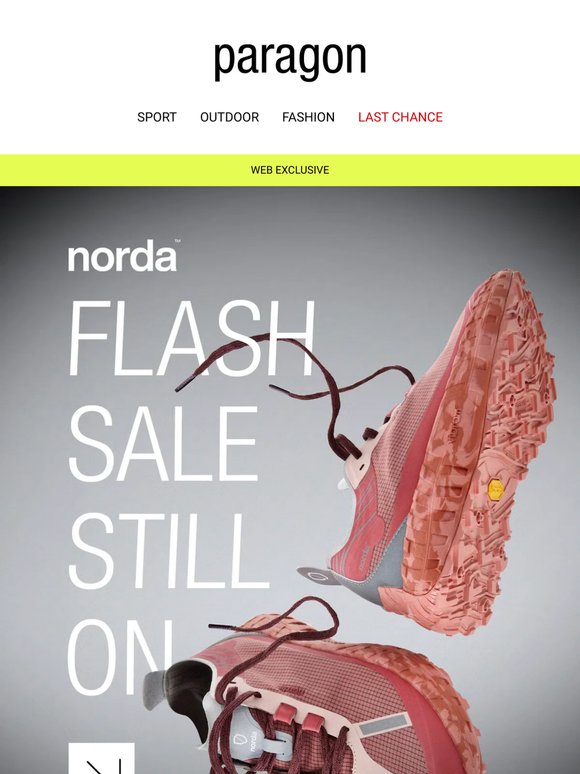 NORDA FLASH SALE – STILL ON
