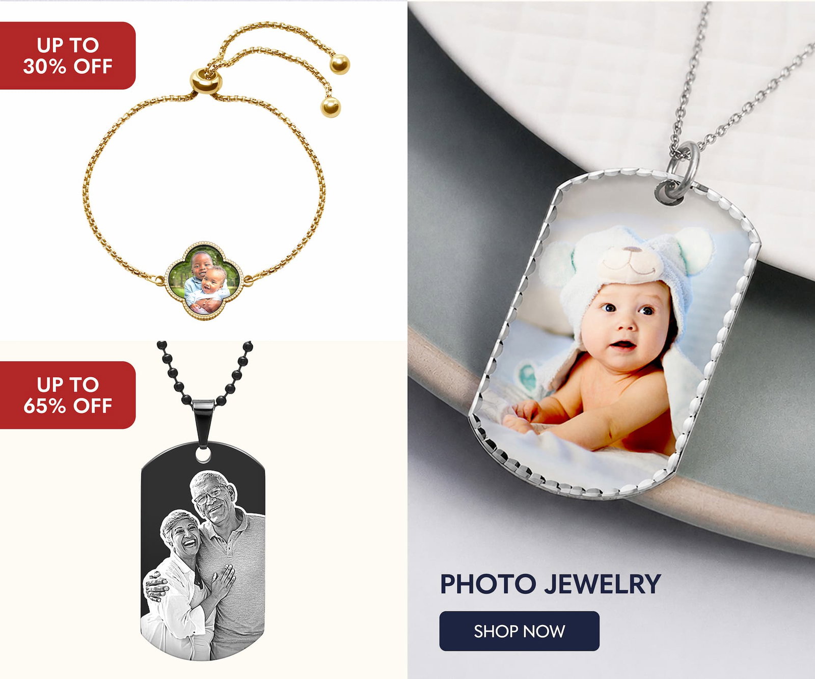 Photo Engraved Jewelry