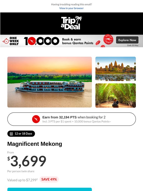 Our favourite holiday picks from $1399 with flights