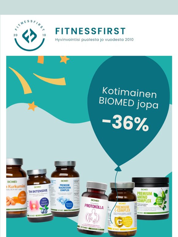 Kotimainen BIOMED jopa -36% + UUTUUS! ☀️