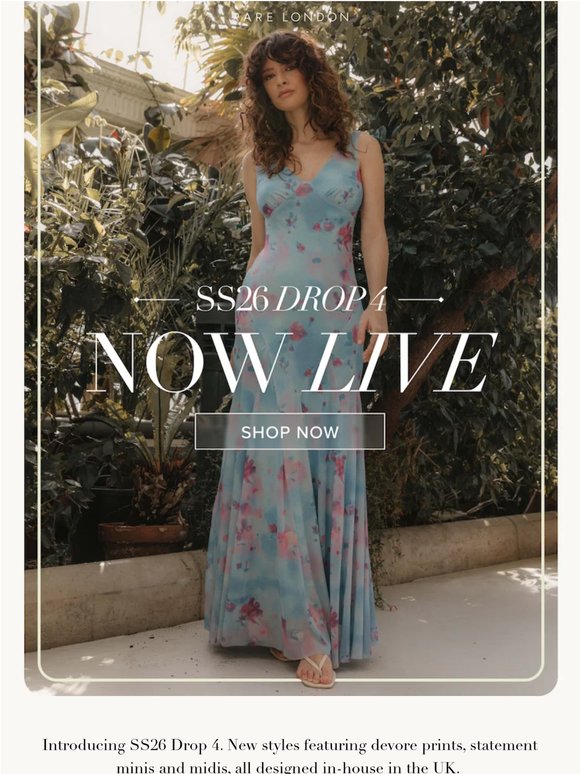 SS26 Drop 4 Just Landed ✨