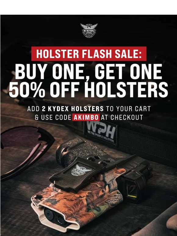Holster Flash Sale! ⌛