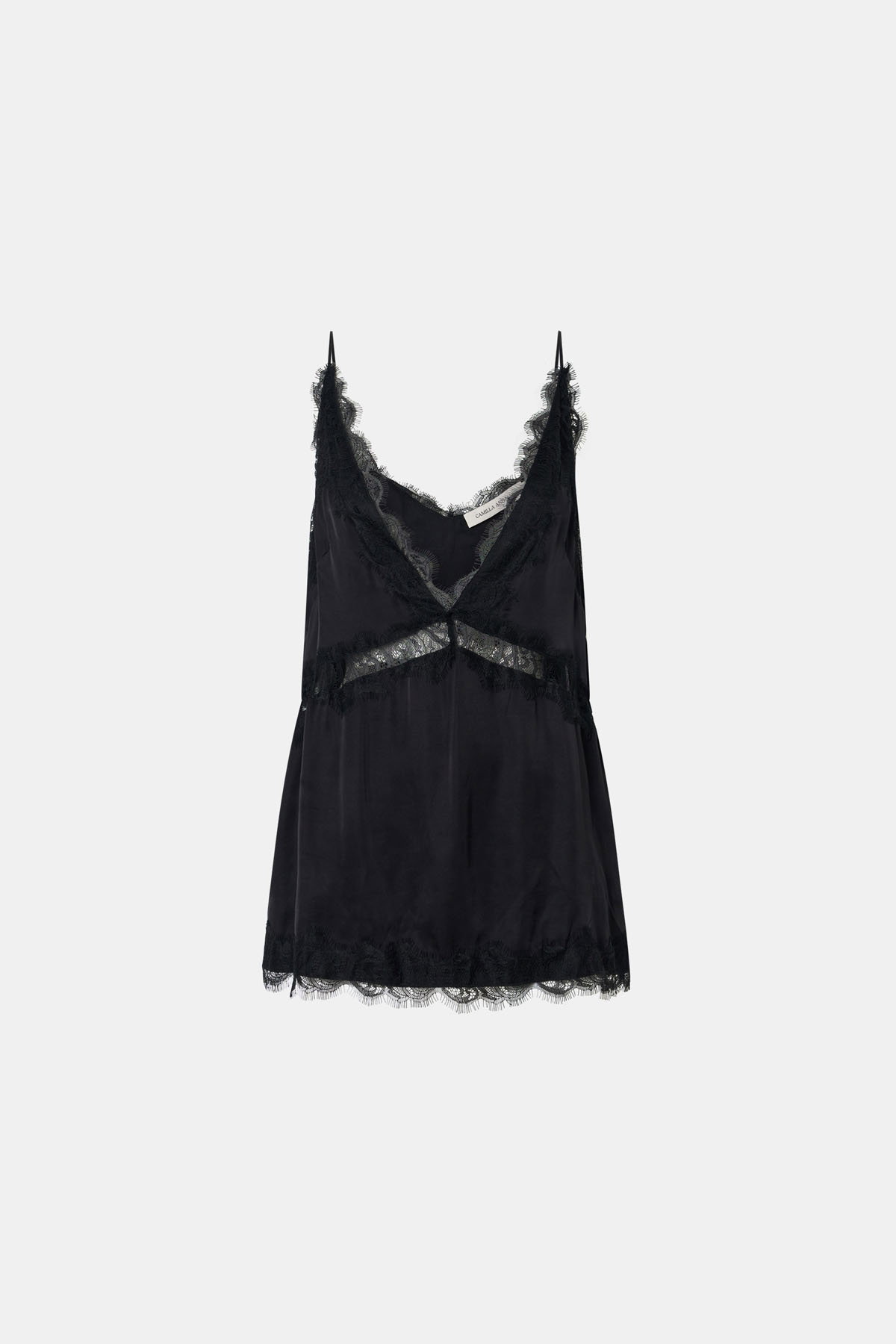 Mirage Lace Trim Top