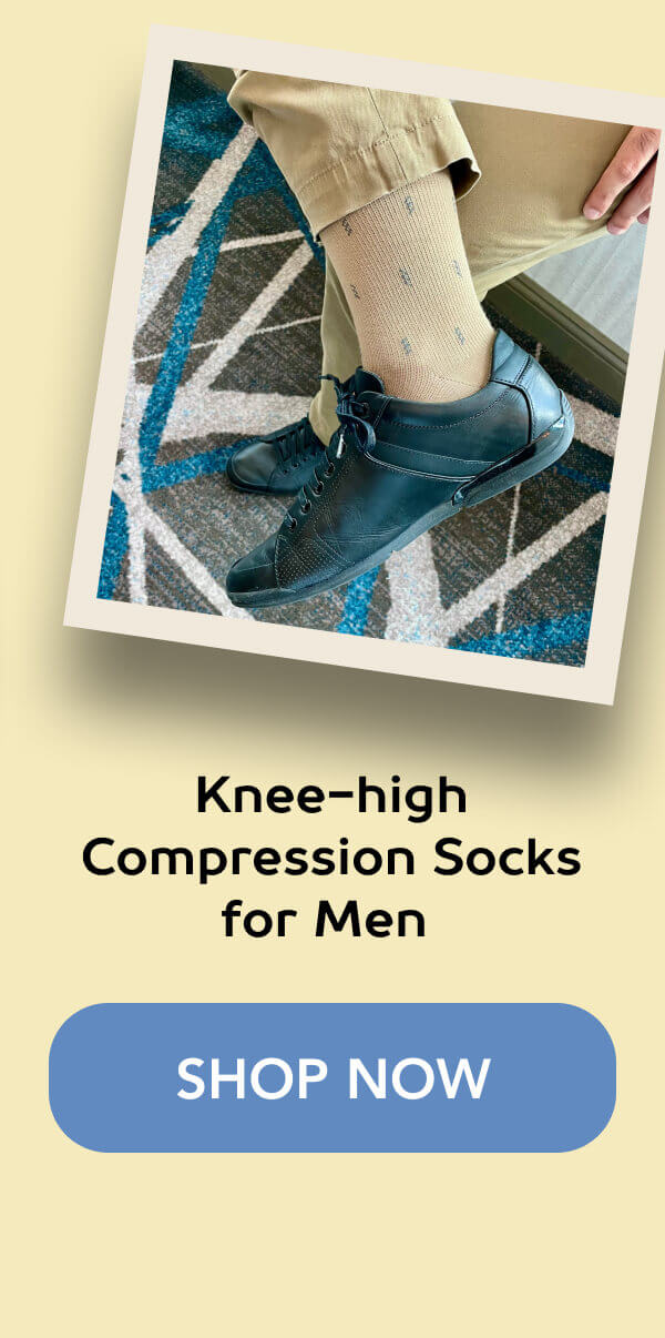 Knee-high Compression Socks for Men 