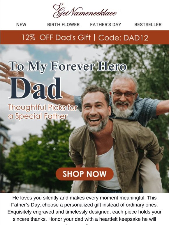 🎁 To My Forever Hero: Dad