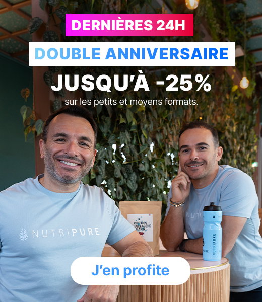 Dernières 24h : jusqu'à -25% sur le site