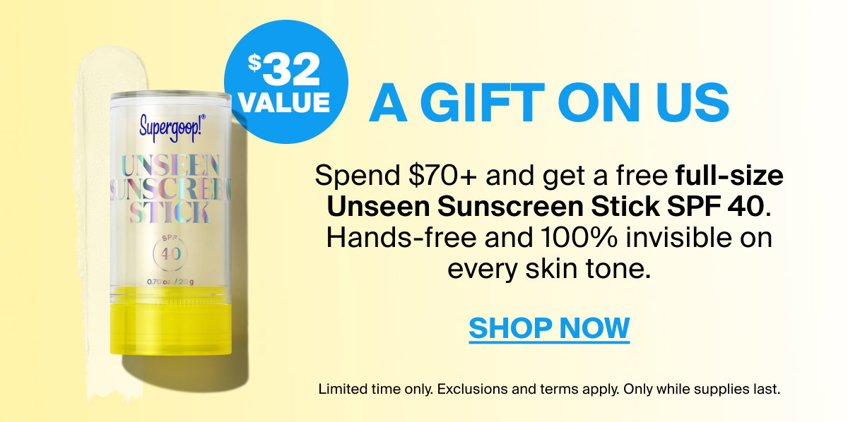 Free Unseen Sunscreen Stick