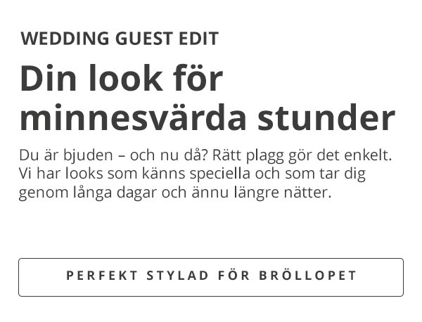 Wedding Guest Edit