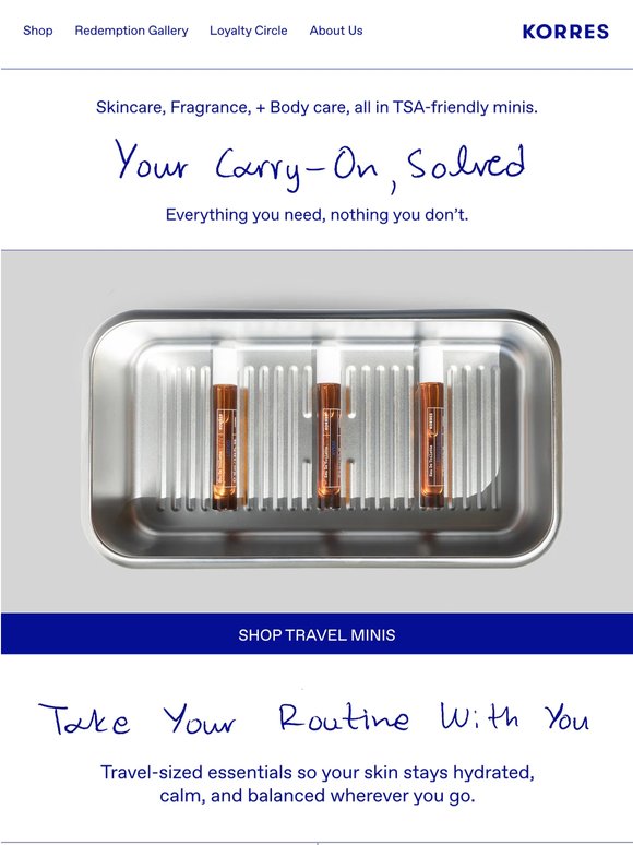 Your Carry-On, Solved