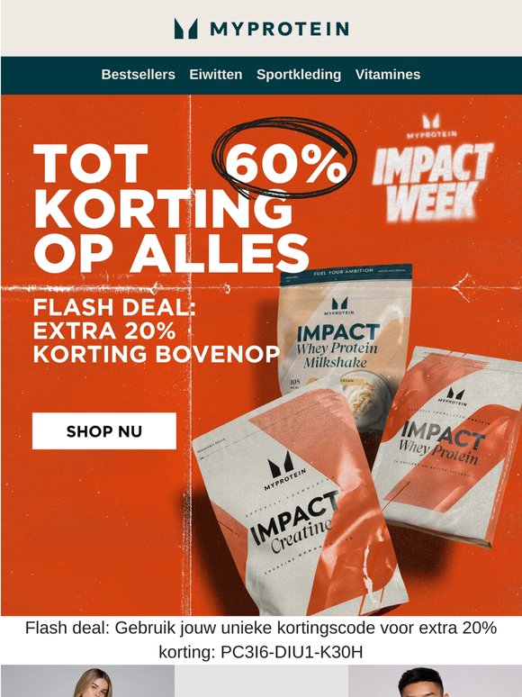 ⚡ Jouw exclusieve FLASH kortingscode