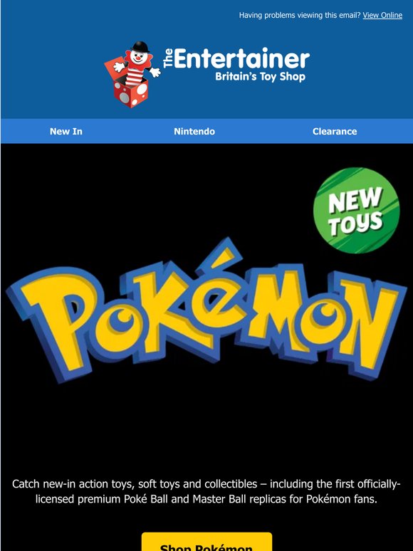 Pokémon – NEW IN