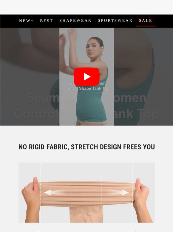 📦 Restocked! The Ultimate Shaper Tank for Flawless Styling