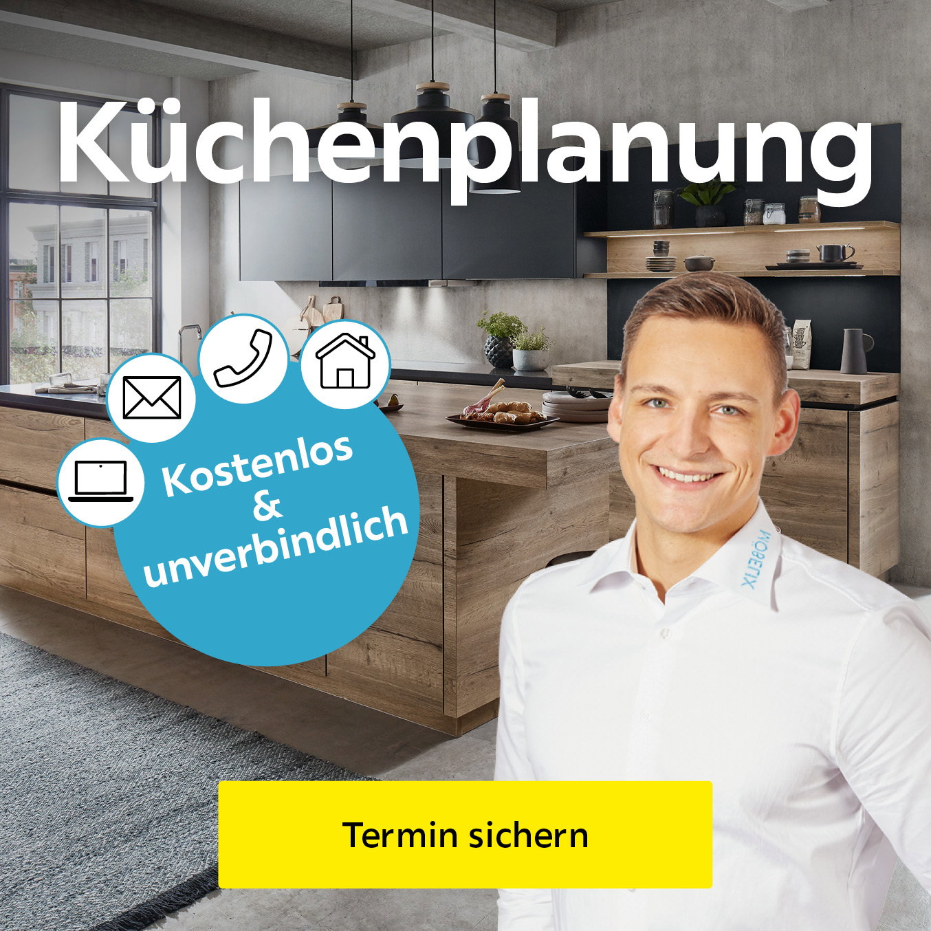 Küchenplanung, Kostenlos & unverbindlich, Termin sichern