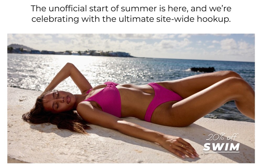 20% off SWIM