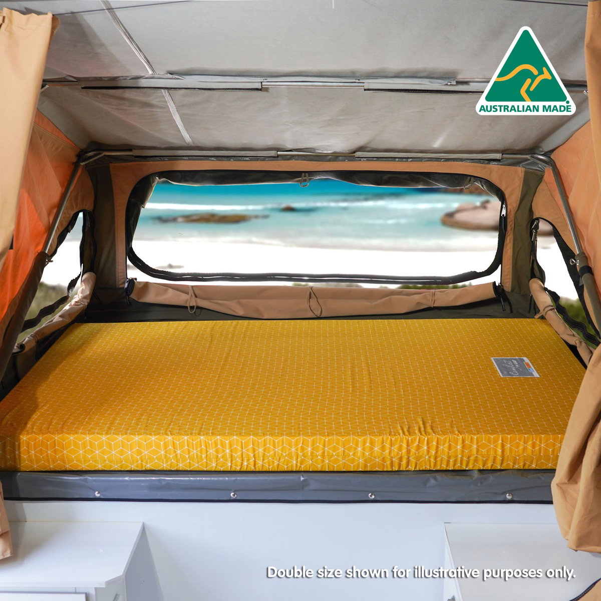 Comfort Deluxe Mattress Caravan Double